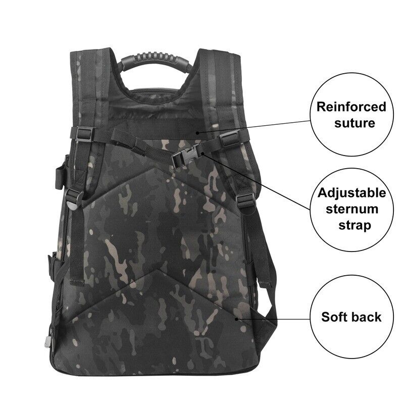 Military Camping Backpack Men Tactical Waterproof Travel Bags Rucksack Hiking