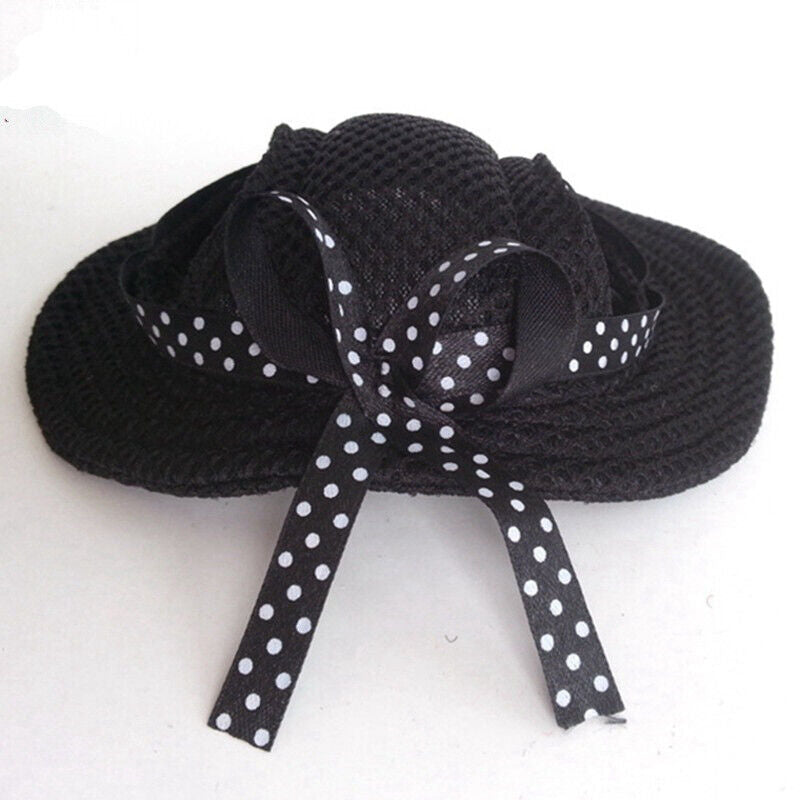 Dog Cat Cute Baseball Cap Outdoor Sunshade Hat Ear Holes Headgear Pet Supplies