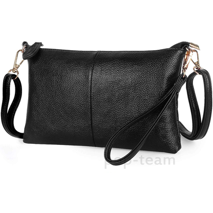 Women Leather Handbag Messenger Crossbody Shoulder Hobo Tote Bag Wristlet Purse