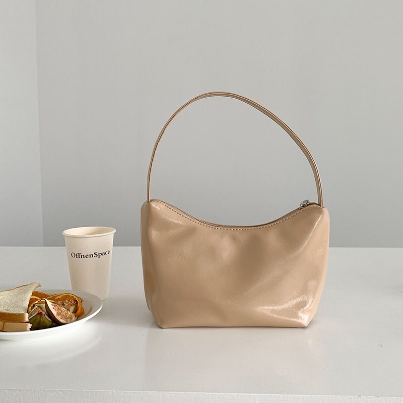 Elegant Shoulder Bags Synthetic Leather Vintage Handbag Travel Underarm Clutch