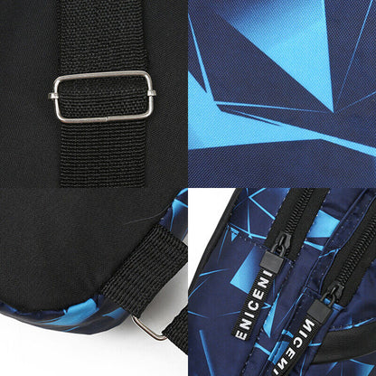 Adjustable Zip Black Waist Packs for Outdoor and Gym Fashion Casual Bags Unisex