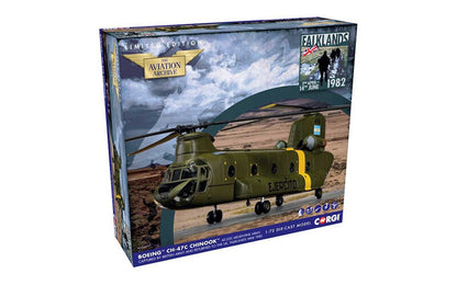 CORGI For Boeing CH-47C Chinook AE-520 Argentine Army LTD 1/72 Helicopter Model
