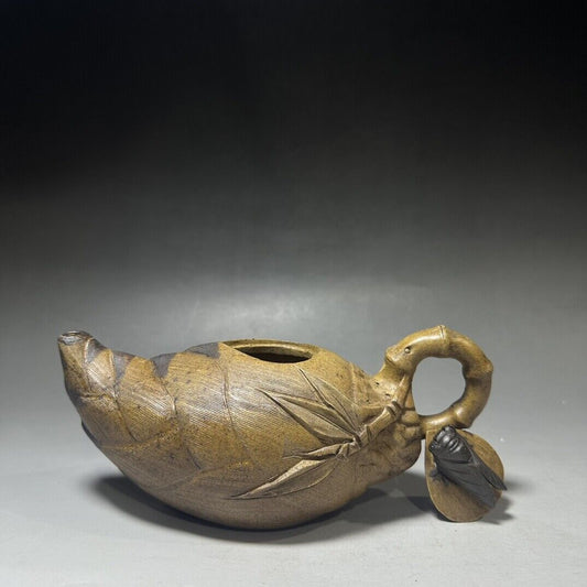vintage chinese yixing purple clay teapot zisha ceremony teaware collection rare
