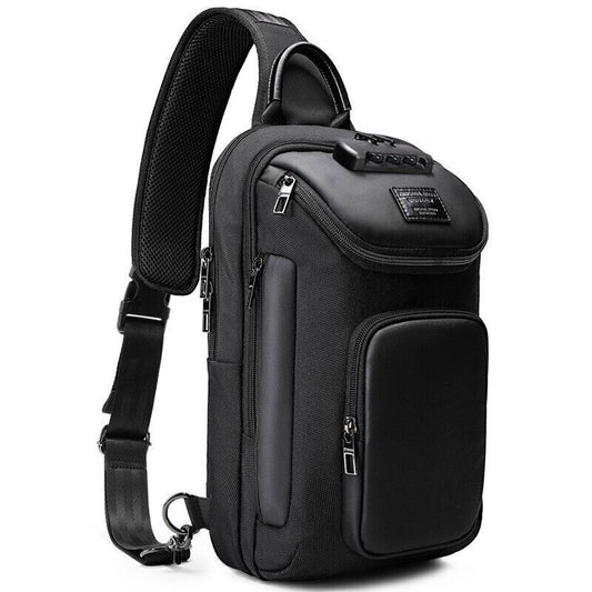 Men's Oxford Crossbody Shoulder Bags Pack Chest Bag Man Bag Travel