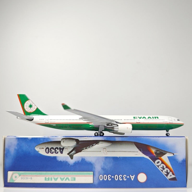 1:400 Aeroclassics EVA AIR A330-300 B-16306 Passenger Airplane Diecast Model