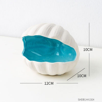 Ceramic Shell Storage Storage Modern Home Decoration Living Room Bedroom Desktop