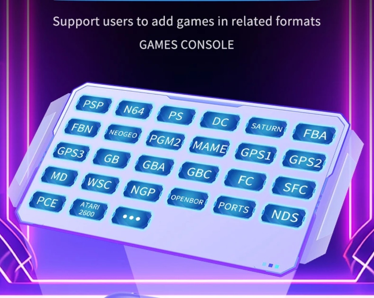H36S Console HD Screen Retro Game Linux System Handheld Next-Gen New