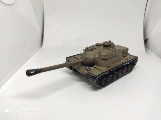 Handcrafted 1/72 American T110E3 tank destroyer Painting completed Model
