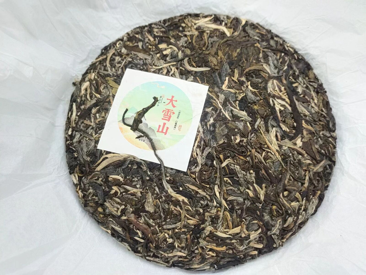 357g Yunnan 2022 Tea Mengku Daxueshan Raw Puerh Tea Cake Tea