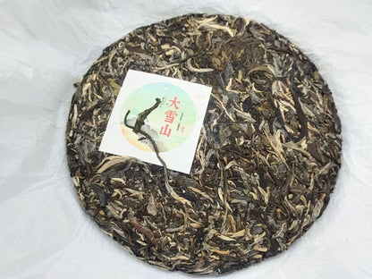 357g Yunnan 2022 Tea Mengku Daxueshan Raw Puerh Tea Cake Tea