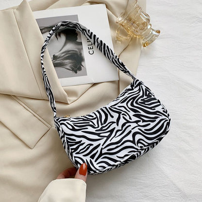Handbag Canvas Underarm Shoulder Bags Totes Purse Pouch 23*13*7.5 CM 5 Colors