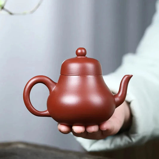 160ml Dahongpao Teapot Yixing Purple Clay Tea Infuser Chinese Tea Zisha Tea Pot