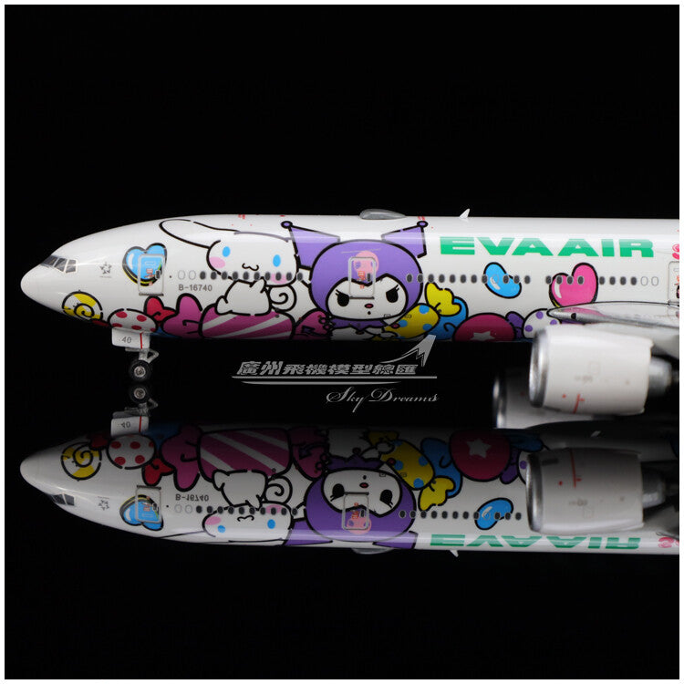 1:400 Phoenix EVA Air Boeing 777-300ER Airplane Diecast Aircraft Plane Model
