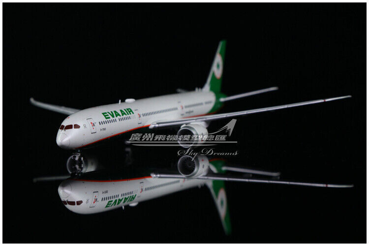 1:400 JC Wings EVA AIR BOEING 787-10 Passenger Airplane Diecast Aircraft Model