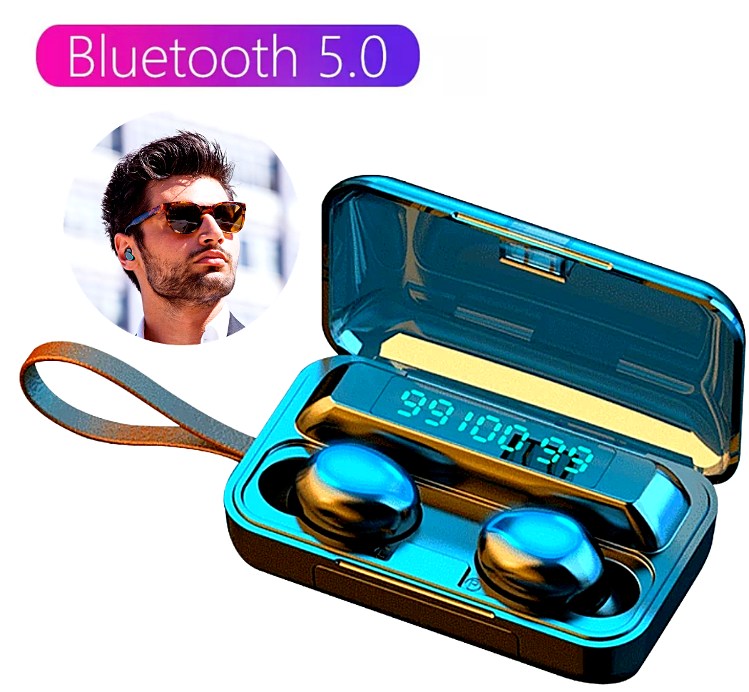 Bluetooth Earbuds for Any Smart Phone Cell Wireless Earphone IPX7 Waterproof US*