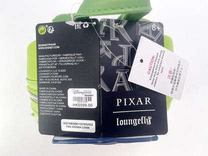 Disney Rare Scare Loungefly Bag Mini Backpack Monsters Inc Mike Wazowski Pixar