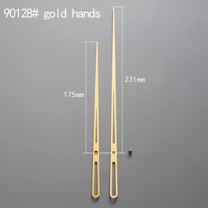 Wall Clock Parts Metal Round Hole High Torque Movement Long Hands Kits Accessory