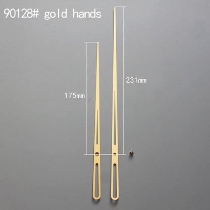Wall Clock Parts Metal Round Hole High Torque Movement Long Hands Kits Accessory