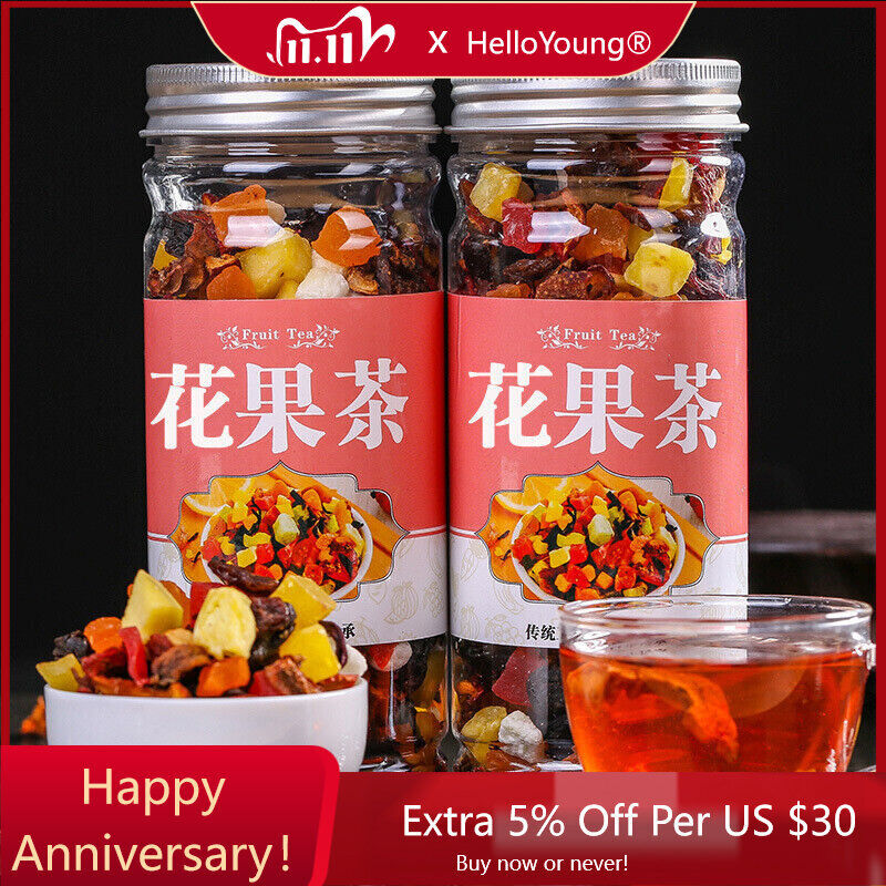 Flower Herbal Tea Healthy Drink Canned Gift Tea Natural Handmade 180g-
