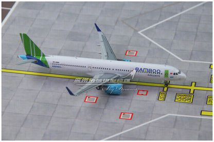 1:400 JC Wings BAMBOO AIRWAYS AIRBUS A321NEO Passenger Airplane Diecast Model