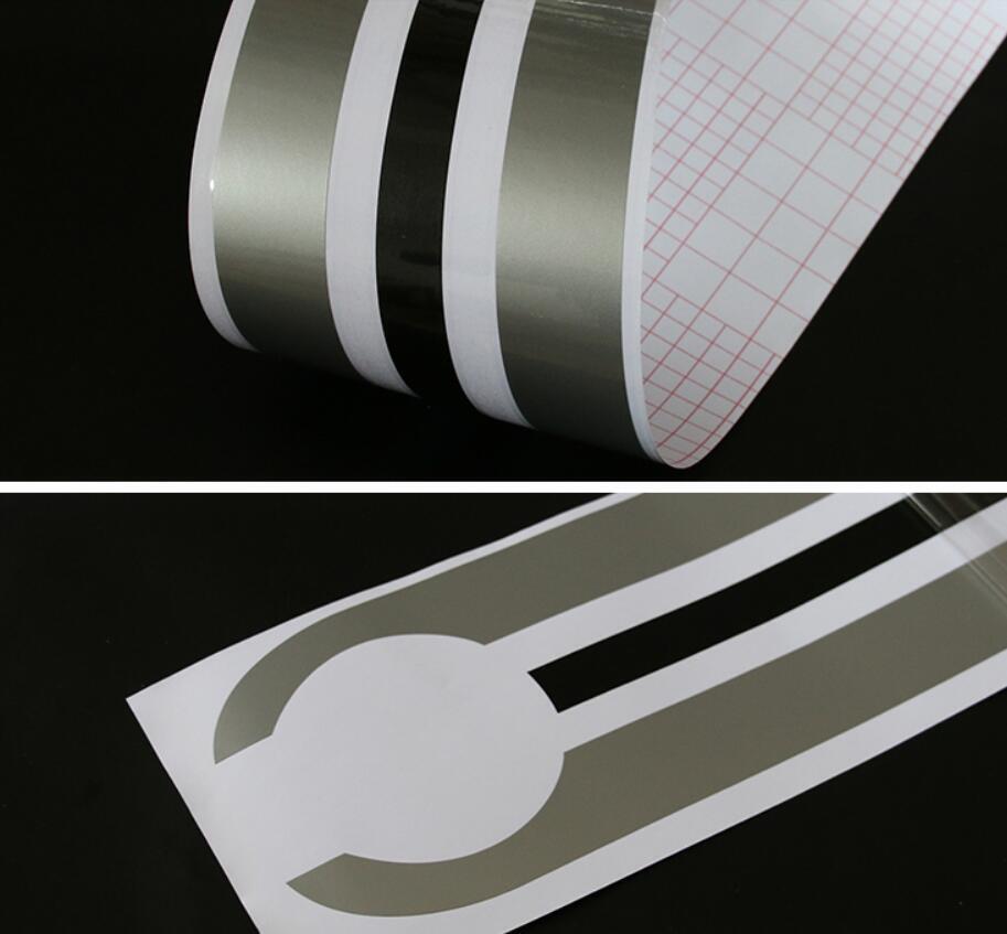 Hood Rear Racing Stripe Car Sticker Kit for Mercedes Benz Decal Custom All Model
