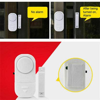 4PCS Wireless Home Window Door Burglar Security Alarm System Magnetic Sensor USA