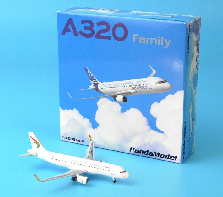 PandaModel Tibet Airlines A320/w B-1682 1/400 DIECAST Aircraft Pre-builded Model
