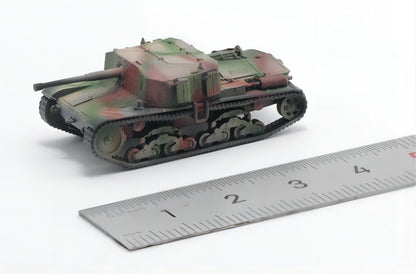 1/144 Dachshund Tank A075/A076 Jagdpanther Camouflage/Desert Color Model