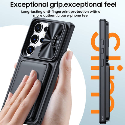 For Samsung Galaxy S24 Ultra 6.8'' Case Wallet+Wrist Strap, Built-in Card Holder