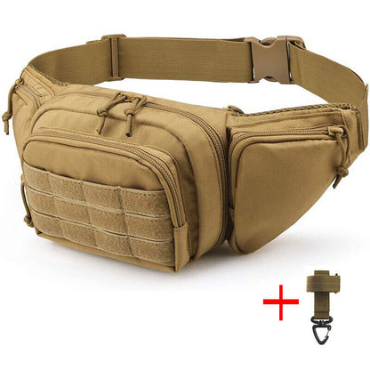 Men Waist Pack Nylon Pouch Army Military Hunting Climbing Camping Belt Bag