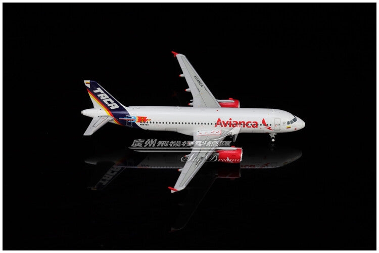 1:400 GeminiJets Avianca BOEING A320 Airplane Diecast Plane Aircraft Model