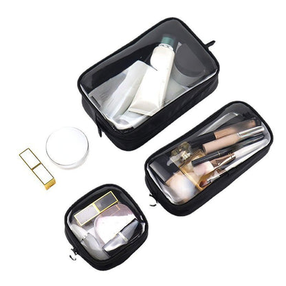 Waterproof Travel Cosmetic Bag Toiletry Transparent Makeup Storage Bag Organizer