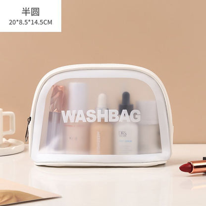 Transparent PVC Storage Bags Travel Organizer Makeup Bag Cosmetic Case Toiletry