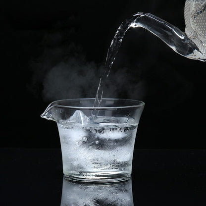 Heat Resistant Glass Gaiwan Teapot Gaiwan Tea Cup Bowl Kung Fu Tea Set Tureen