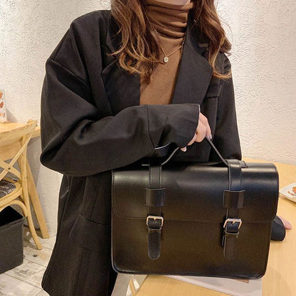Luxury Women Crossbody Bag Fashion Shoulder Bag Big Buckle Messenger Bag Handbag