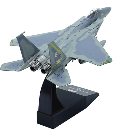 1/100 Scale US F-15A Eagle Supersonic Fighter Jet Alloy Model Plane Collection