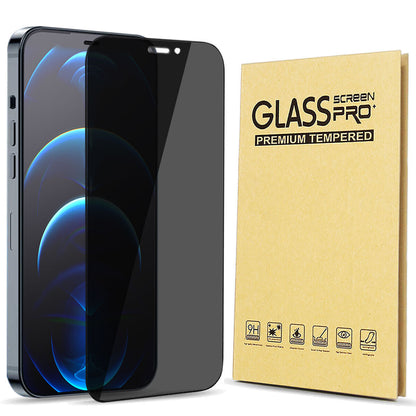 For iPhone 12/12 Pro Max/12 Pro Privacy Tempered Glass Anti-Spy Screen Protector