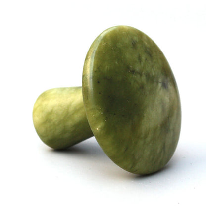 Natural Massage Stones Mushroom Shape SPA Energy Hot Stone Facial Body Guasha