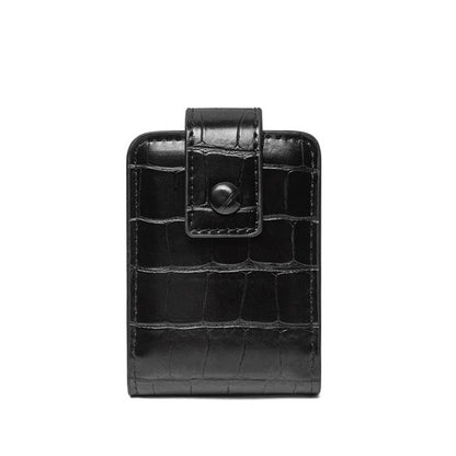 Lipstick Makeup Bag Mirror Travel Cosmetic Toiletry Organizer Pouch Storage Case