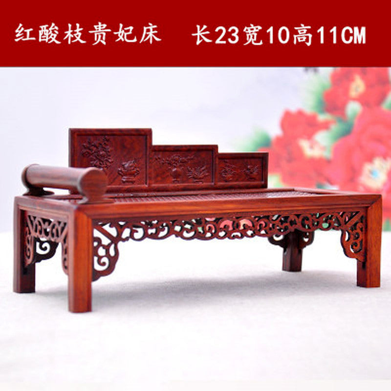 Antique Furniture Model Palace Chaise Mini Furniture Dollhouse Chinese Scenes