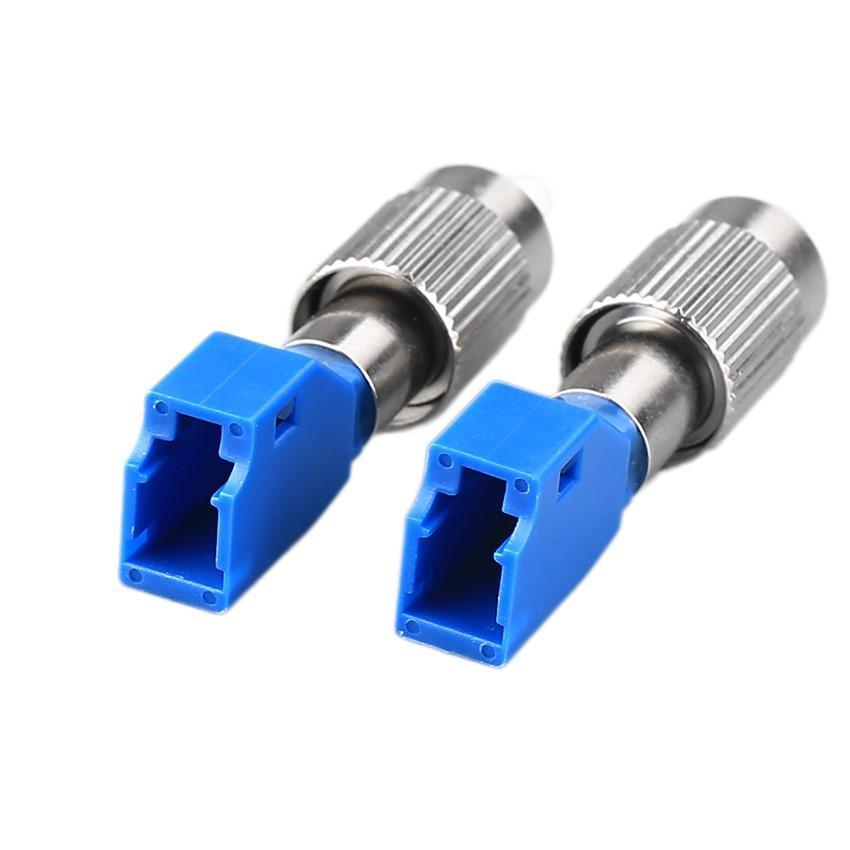 High Quality 2.5mm to1.25mm LC FC Hybrid Adapter Single Mode Fiber Optic Adapter