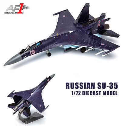 AF1 RUSSIAN SU-35 1/72 diecast plane model aircraft