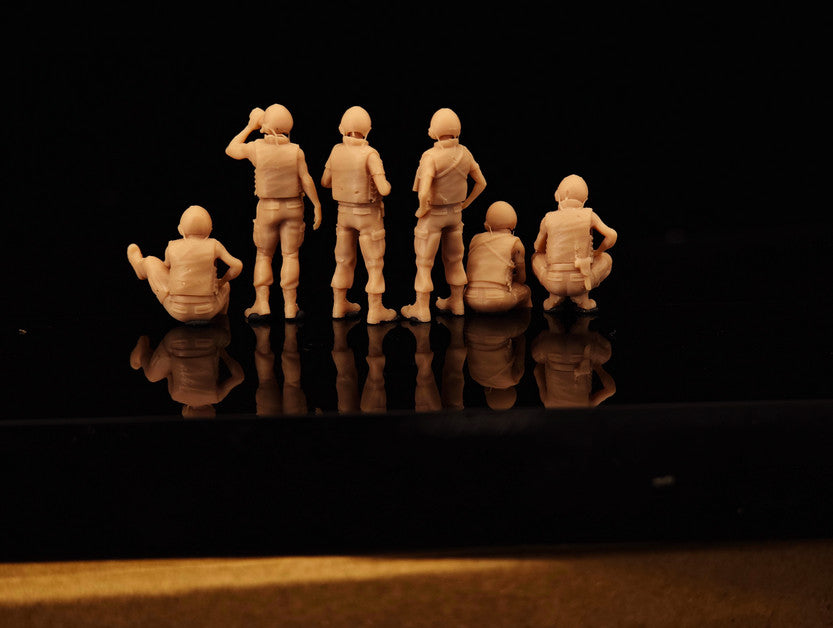 1/72/48/35/87/100/144 Cold War Vietnam War US Tank Troops 6-person team