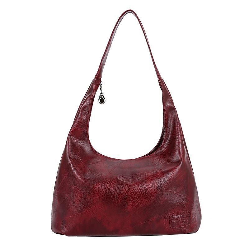 Fashion Retro Bag Handbag Dumpling Bags One-shoulder Leather Hand Bags Crossbody