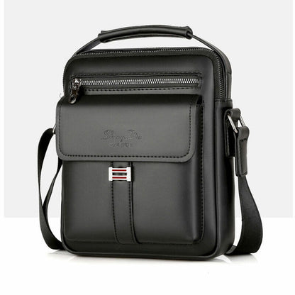 New Genuine Leather Shoulder Bags Men Crossbody Bag Quality Casual Handbag