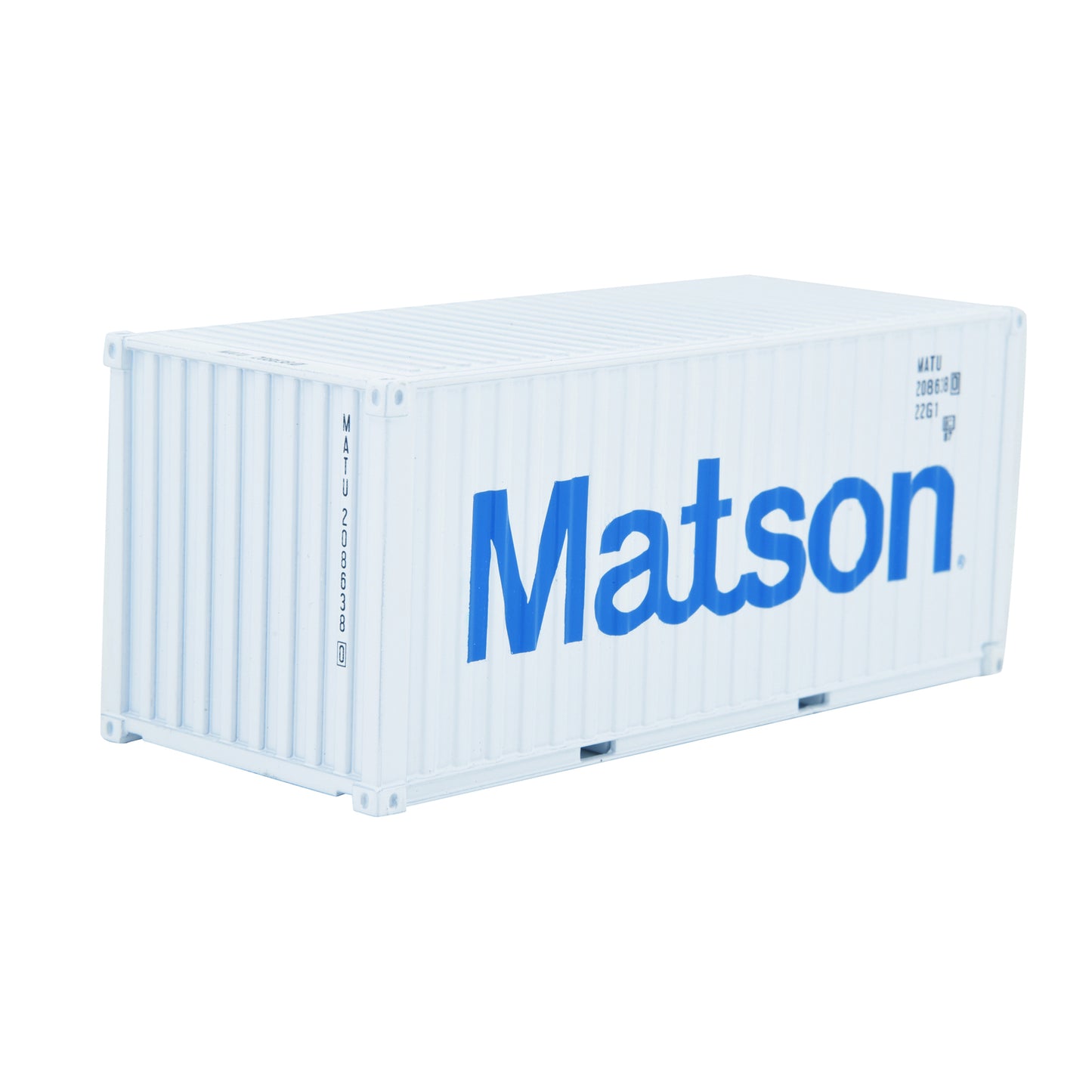 1:50 Matson 20GP Metal Shipping Container Model Toy Home Office Decor Gift