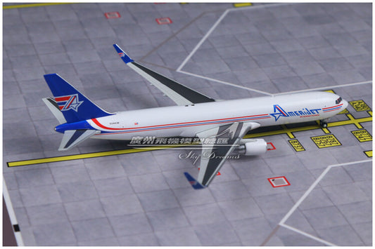 1:400 GeminiJets AMERIJET BOEING B767-300ER Airplane Diecast Aircraft Model