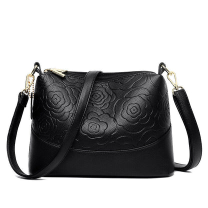 lady Faux Leather Shoulder Bag Tote Purse Handbags Messenger Crossbody Satchel