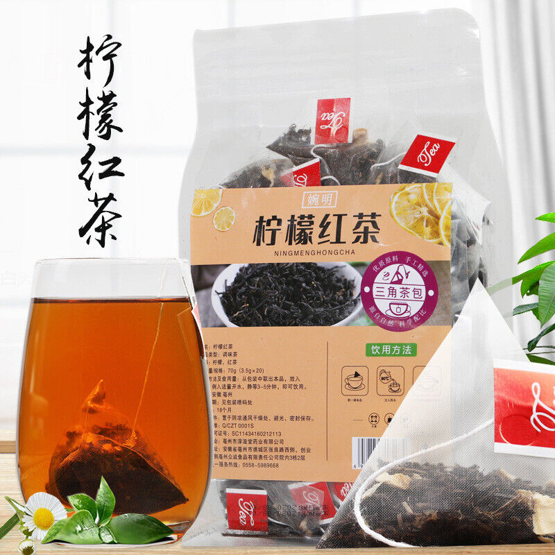 Wan Ming Lemon Black Tea Triangle Bag Fruit Tea Flavored Tea Health Tea