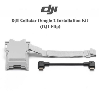 DJI Cellular Dongle 2 Install Kit for Flip – Bracket & Cable – No Dongle